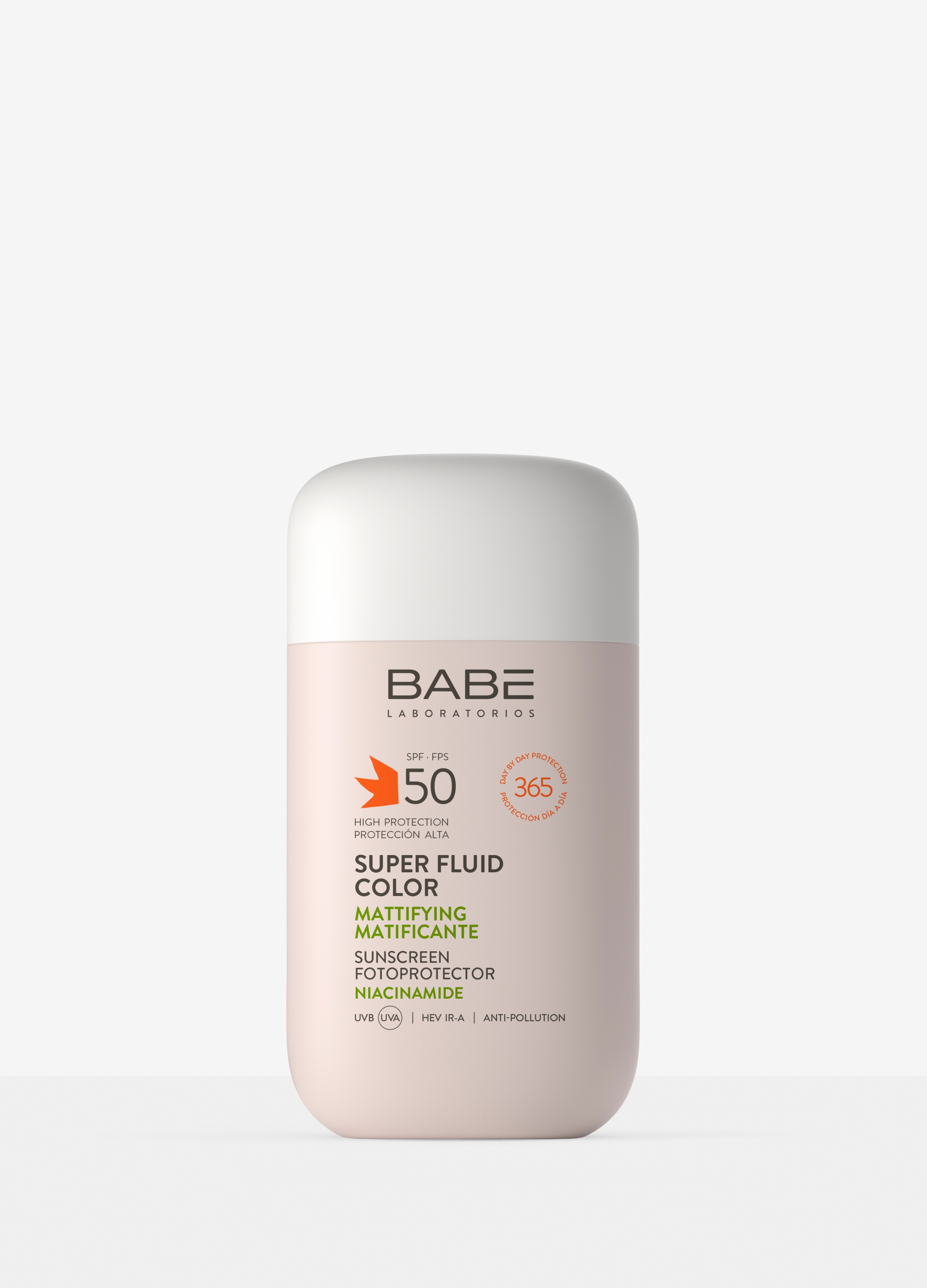 Super Fluid Color Mattifying SPF 50 - Laboratorios BABÉ | La Fórmula ...